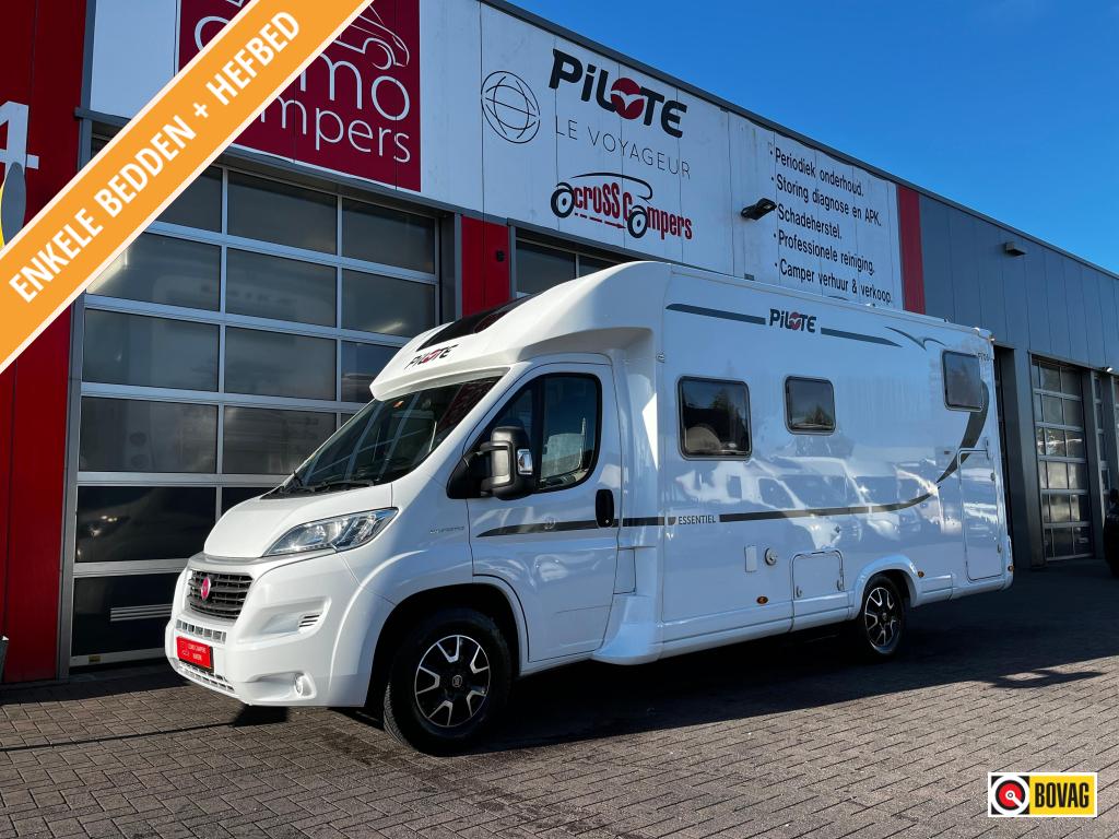 Pilote P706GJ Veel opties! OFF-Grid, Lengtebedden, Caravans en Kamperen, Campers, Luifel, Fiat, Pilote, Bedrijf