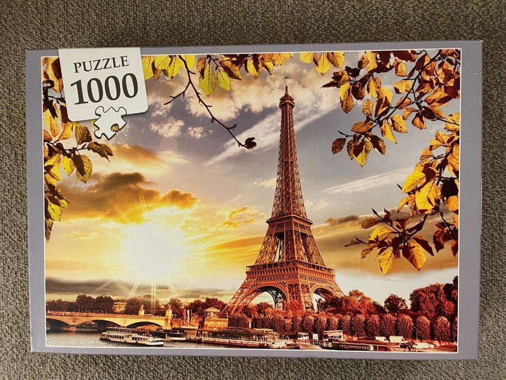 Puzzel 1000 stukjes, Ophalen of Verzenden, 500 t/m 1500 stukjes, Gebruikt, Legpuzzel