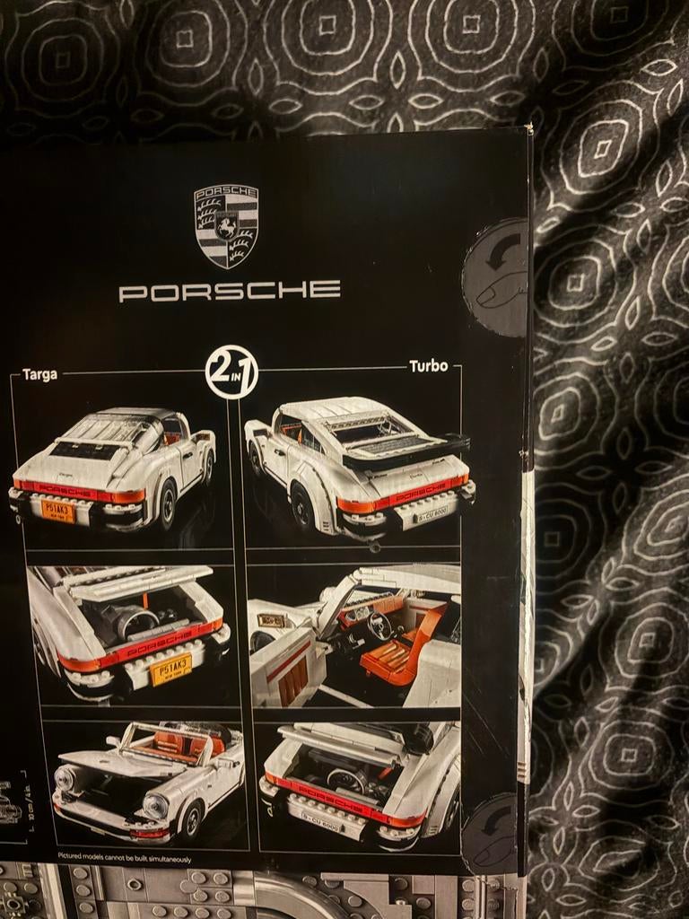 LEGO Porsche 911 (10295) Targa/Turbo 2-in-1 set, Ophalen of Verzenden, Zo goed als nieuw