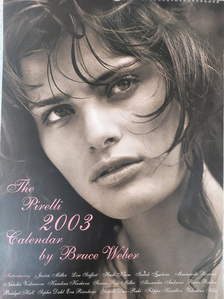 kalender Pirelli 2003, Diversen, Kalenders, Ophalen of Verzenden, Maandkalender, Gebruikt