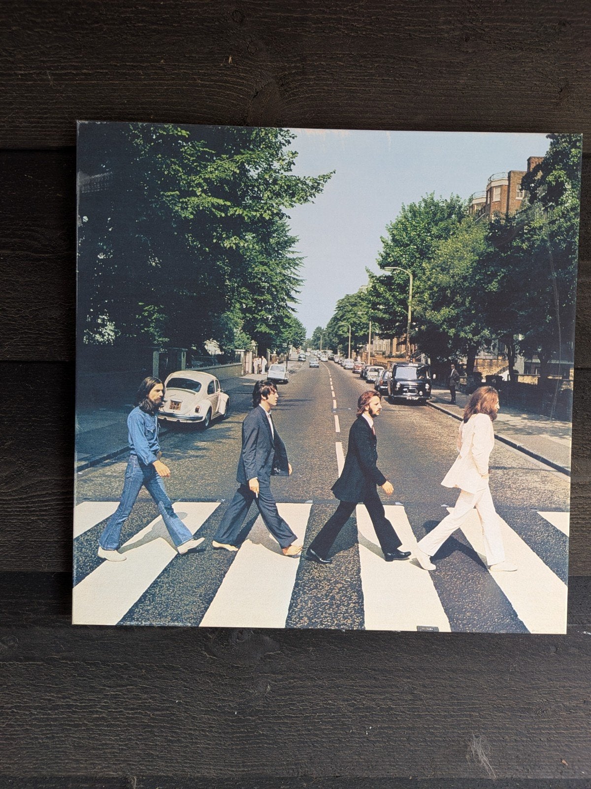 Canvas van The Beatles album Abbey Road 1969
De iconische, Ophalen