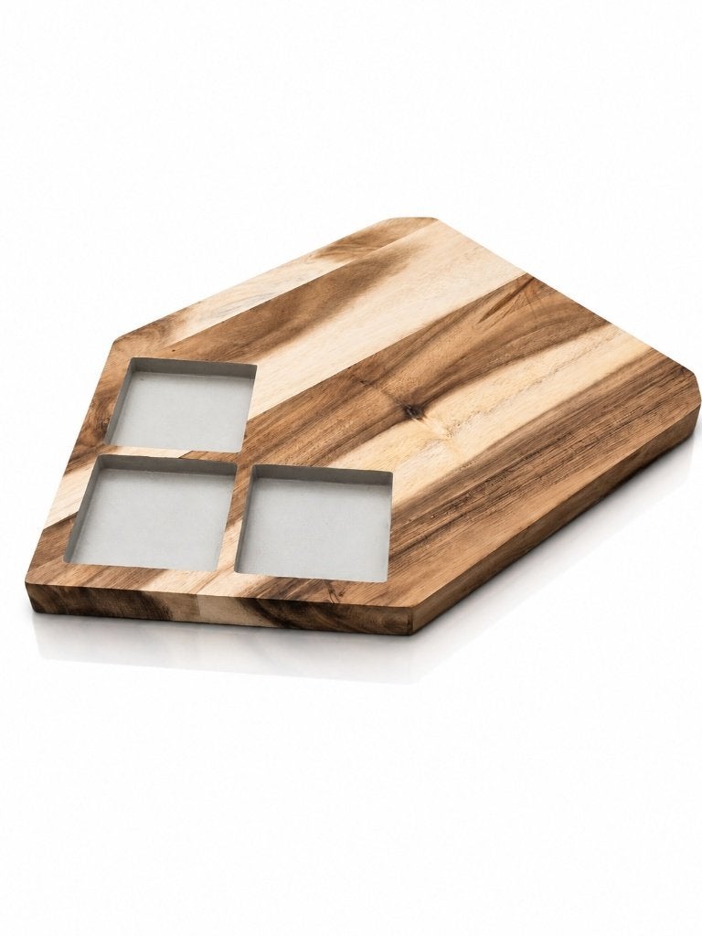 Partij acacia houten serveerplanken