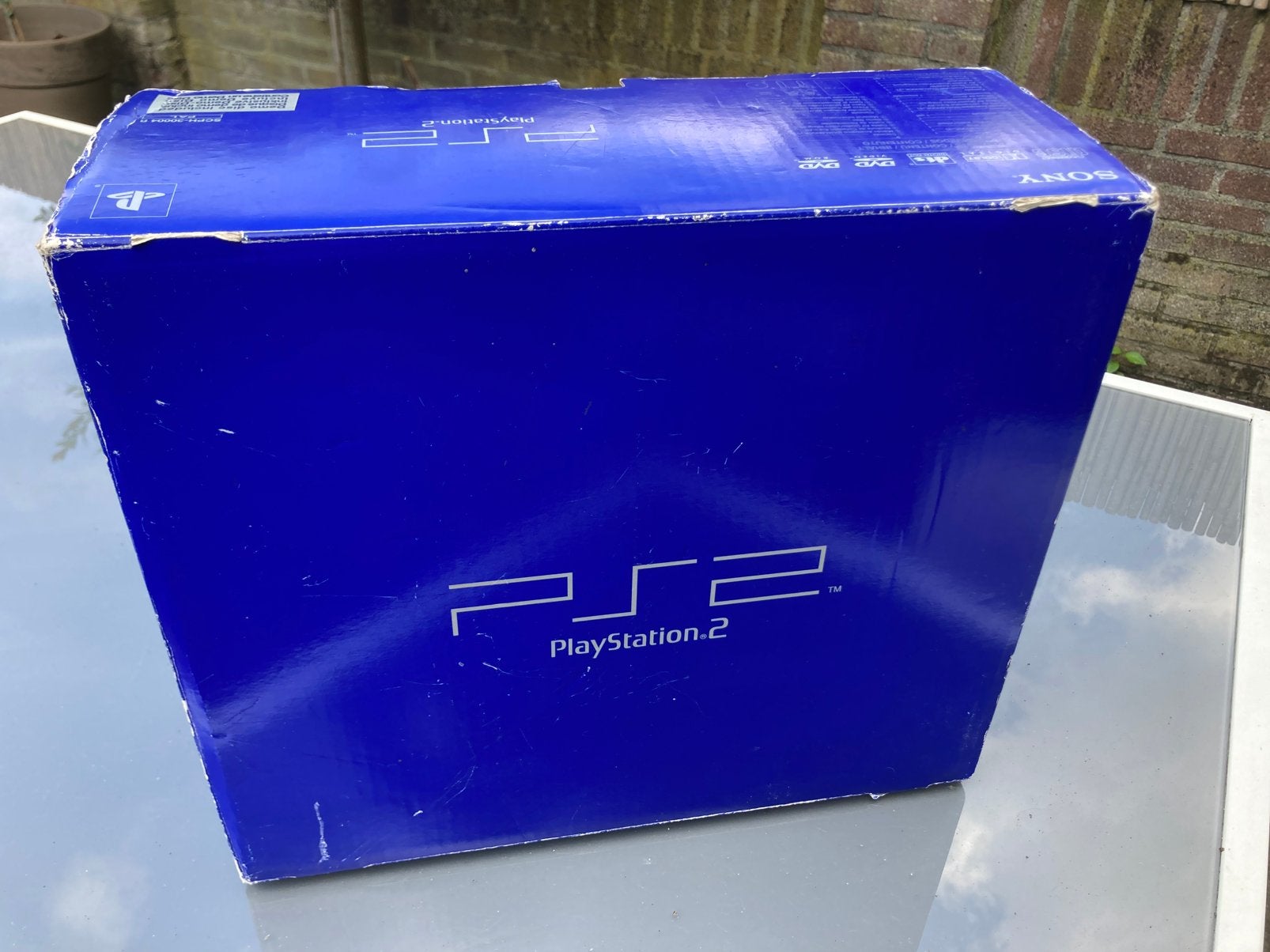 Playstation 2 incl 3 controller, doos en kabels, Ophalen of Verzenden, Zo goed als nieuw, Met 1 controller