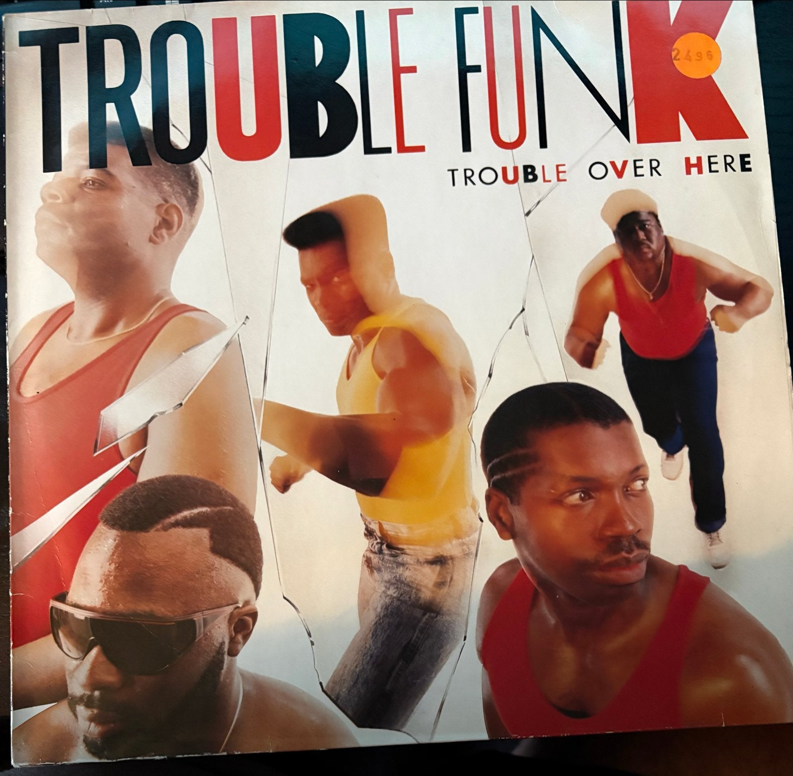 Trouble Funk - Trouble Over Here (1987) LP - Funk, LP, Ophalen of Verzenden, Zo goed als nieuw, Funk