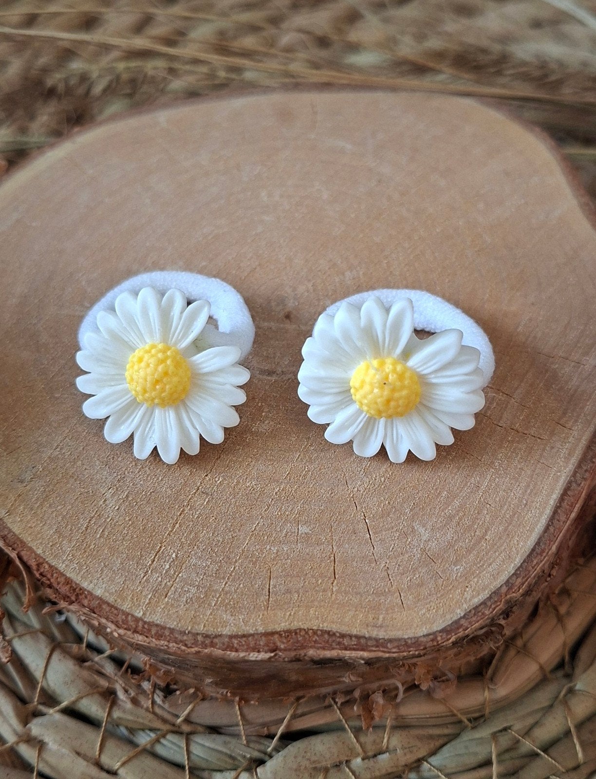setje pu mini elastiekjes magrietjes, Ophalen of Verzenden, Nieuw, Fleurig.en.fijn