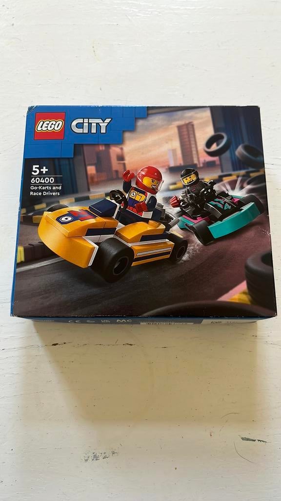 Lego city karts nooit geopend, Lego, Nieuw, Ophalen of Verzenden, Compleet