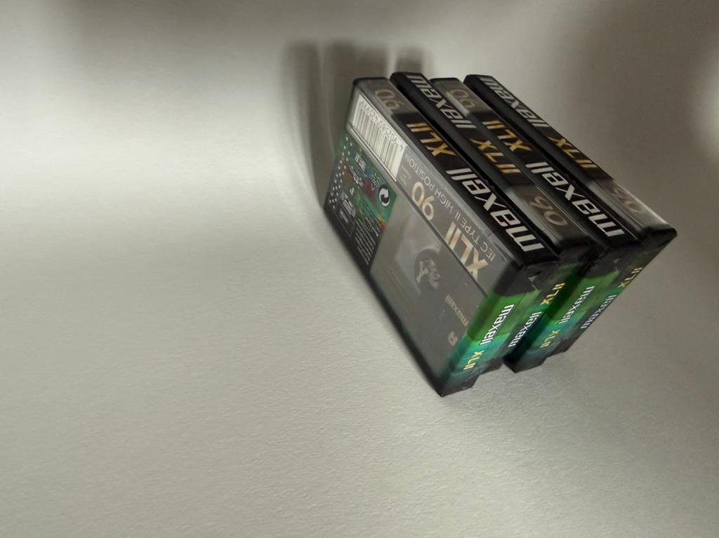 4 Nieuwe Maxell XLII 90 Cassettebandjes - Ongeopend, Cd's en Dvd's, Cassettebandjes, 2 t/m 25 bandjes, Overige genres, Ophalen of Verzenden