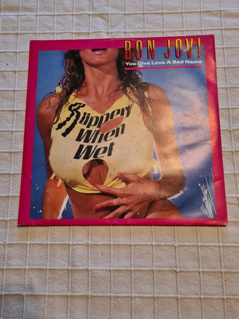 Bon Jovi - Maxi single - LP, Beschermende buitenhoes, LP, Gebruikt, Pop