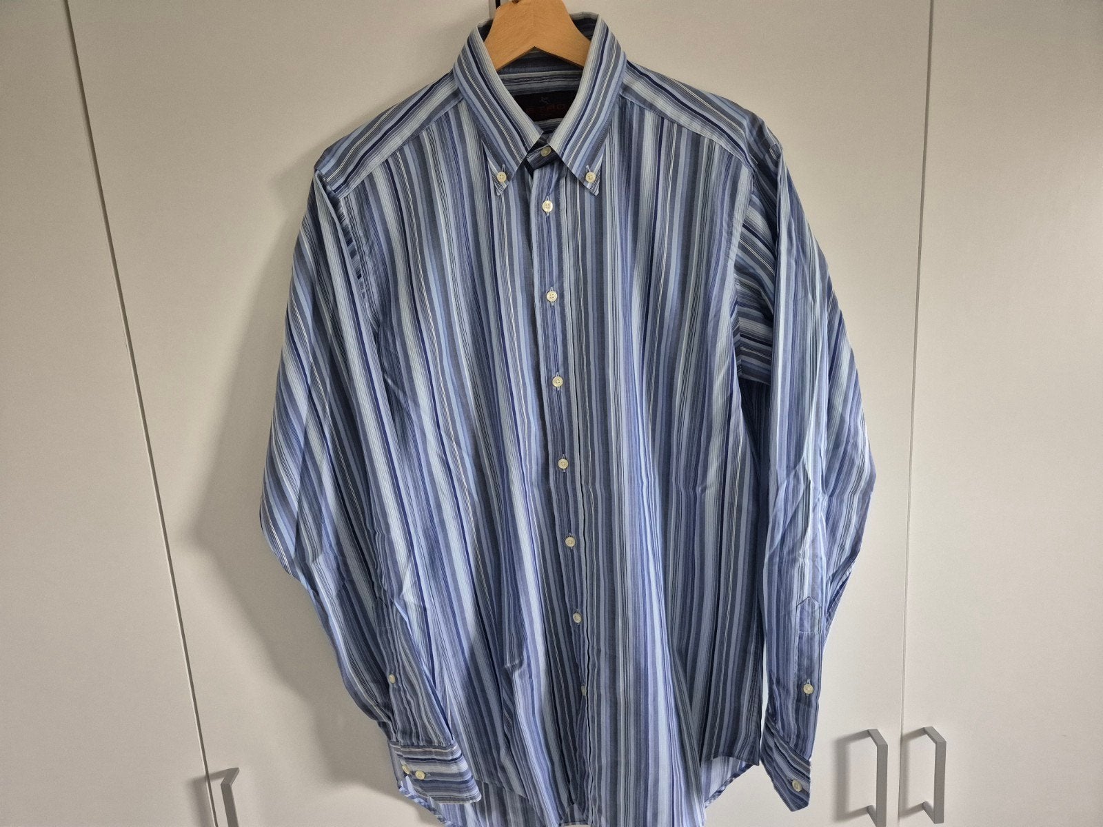 etro 39, Blauw, Zo goed als nieuw, Etro, Halswijdte 39/40 (M)