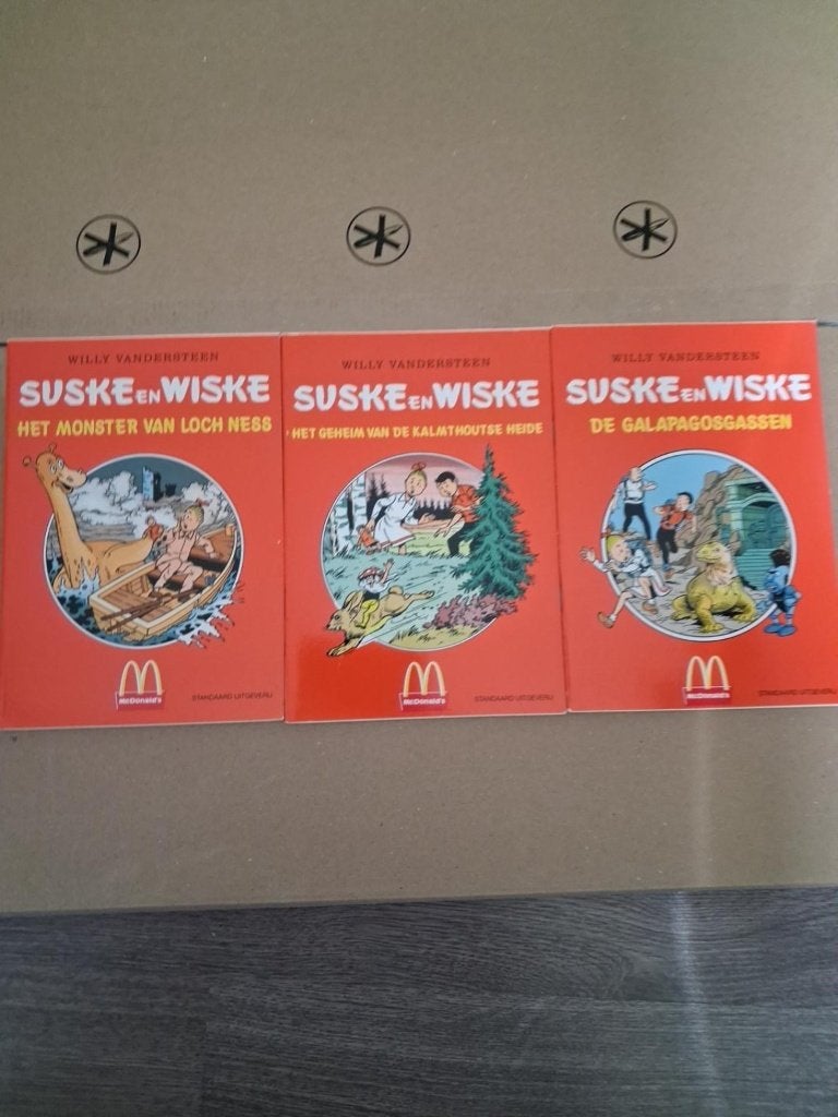 Suske en Wiske – complete McDonald’s A5-set (3), Ophalen of Verzenden, Suske en Wiske, Zo goed als nieuw, Boek of Spel