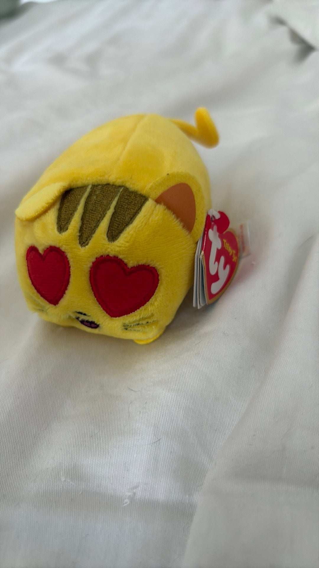 Stackable Ty knuffel kat Cat with heart eyes, Ophalen, Nieuw