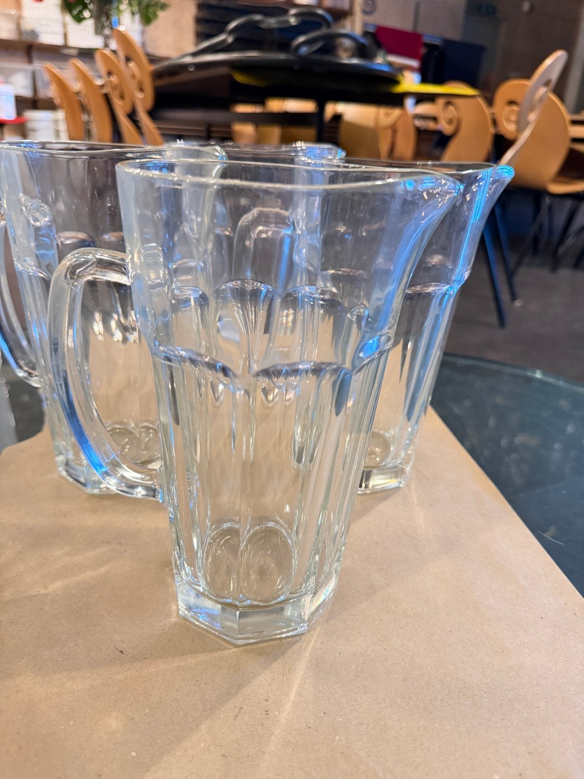 Vintage IKEA Glazen Waterkan - Klassiek Design, Ophalen of Verzenden