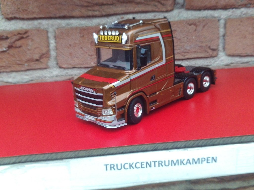 WSI  Scania  van  Vlastuin  Torpedo  van  Tonerud., Hobby en Vrije tijd, Modelauto's | 1:50, Ophalen of Verzenden, Nieuw, Bus of Vrachtwagen