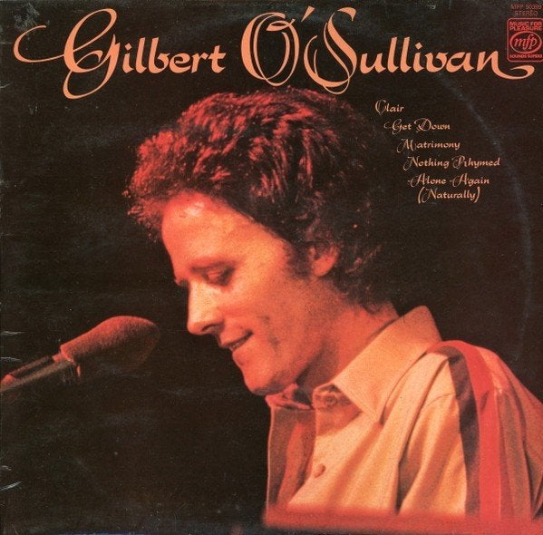 Gilbert O'Sullivan ‎  Gilbert O'Sullivan  lp, LP, Gebruikt, Pop, Complilatie