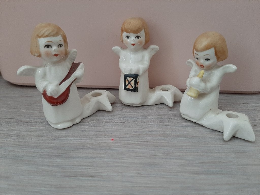 3 x kleine Goebel engel / engeltjes engelen, Ophalen, Gebruikt, Hummel