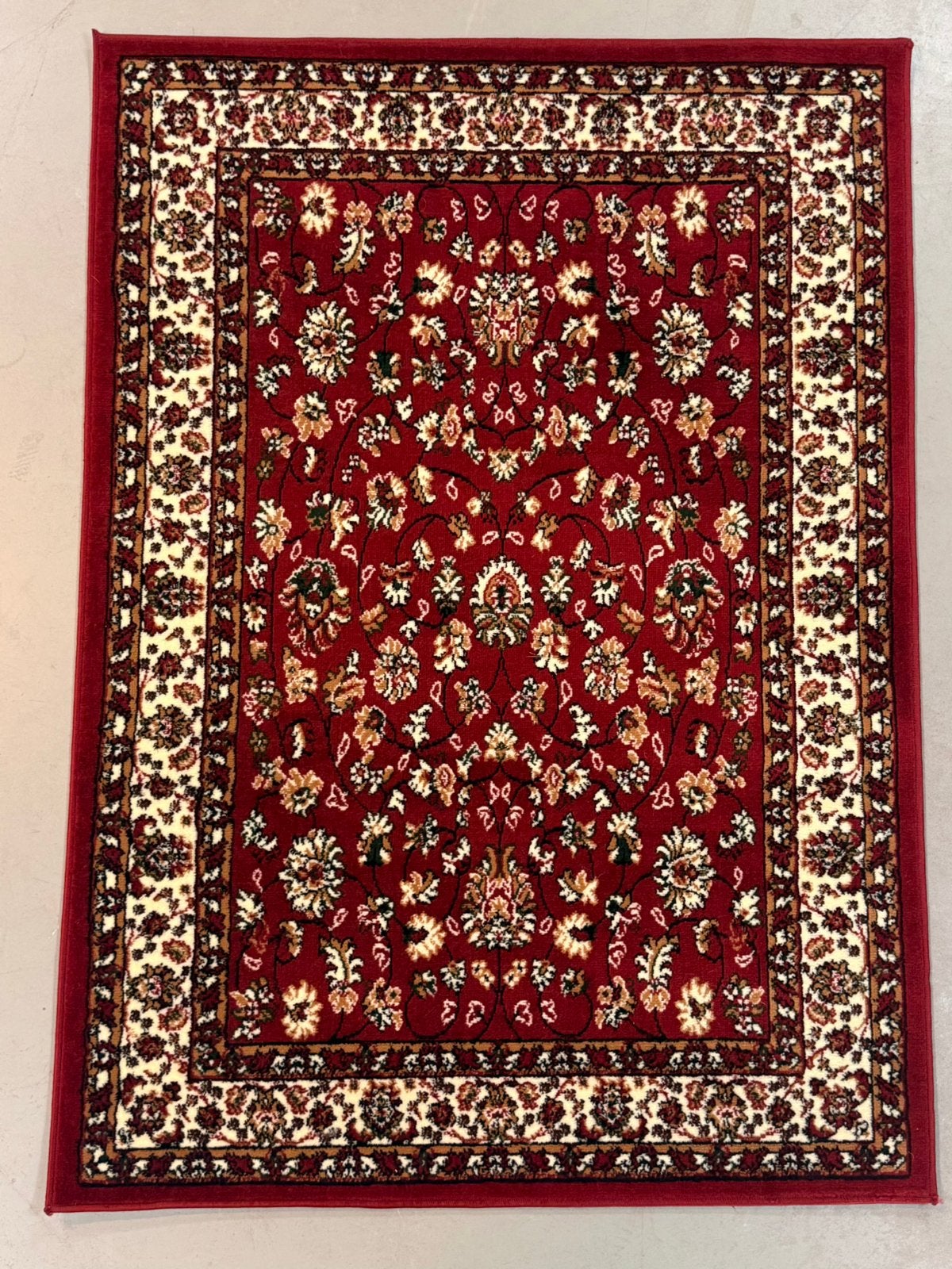 Perzisch vloerkleed rood 120x170cm sample, Interieur05, Douwe Tammingaweg 34, 200 cm of meer, Ophalen of Verzenden