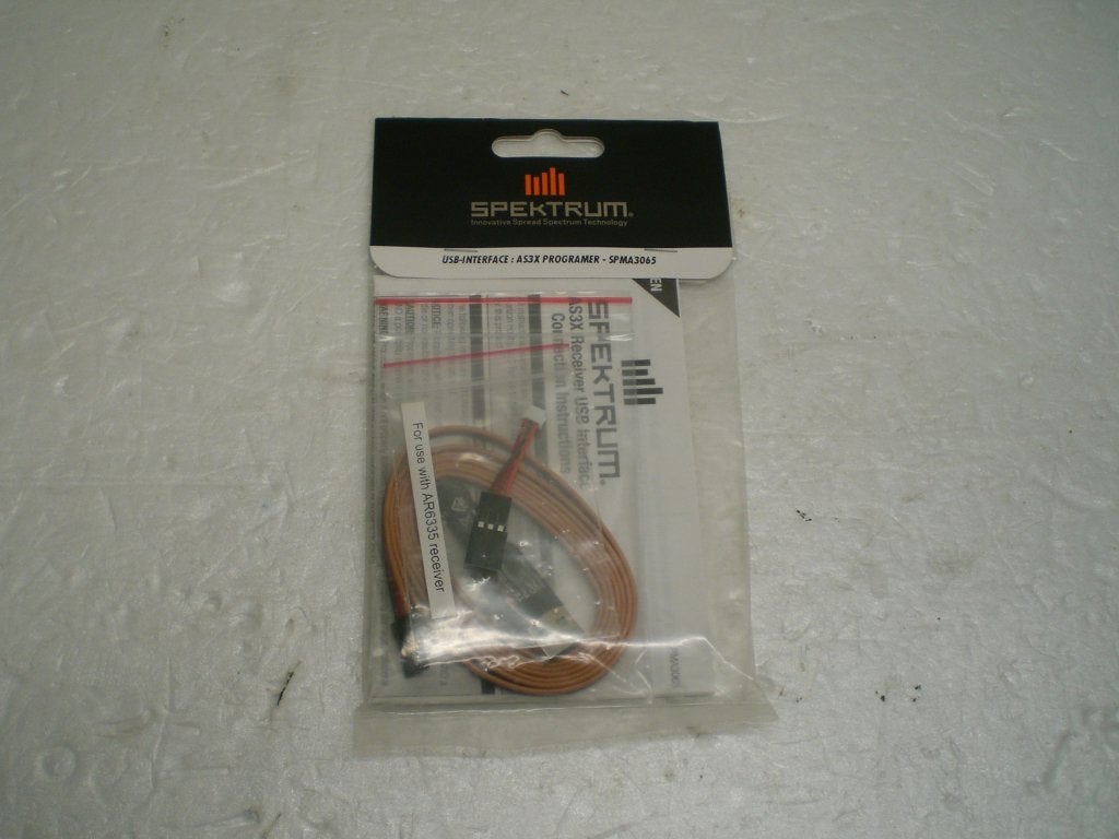 Spektrum SPMA3065 AS3X-ontvanger USB-interface-kabel, Ophalen of Verzenden, Nieuw