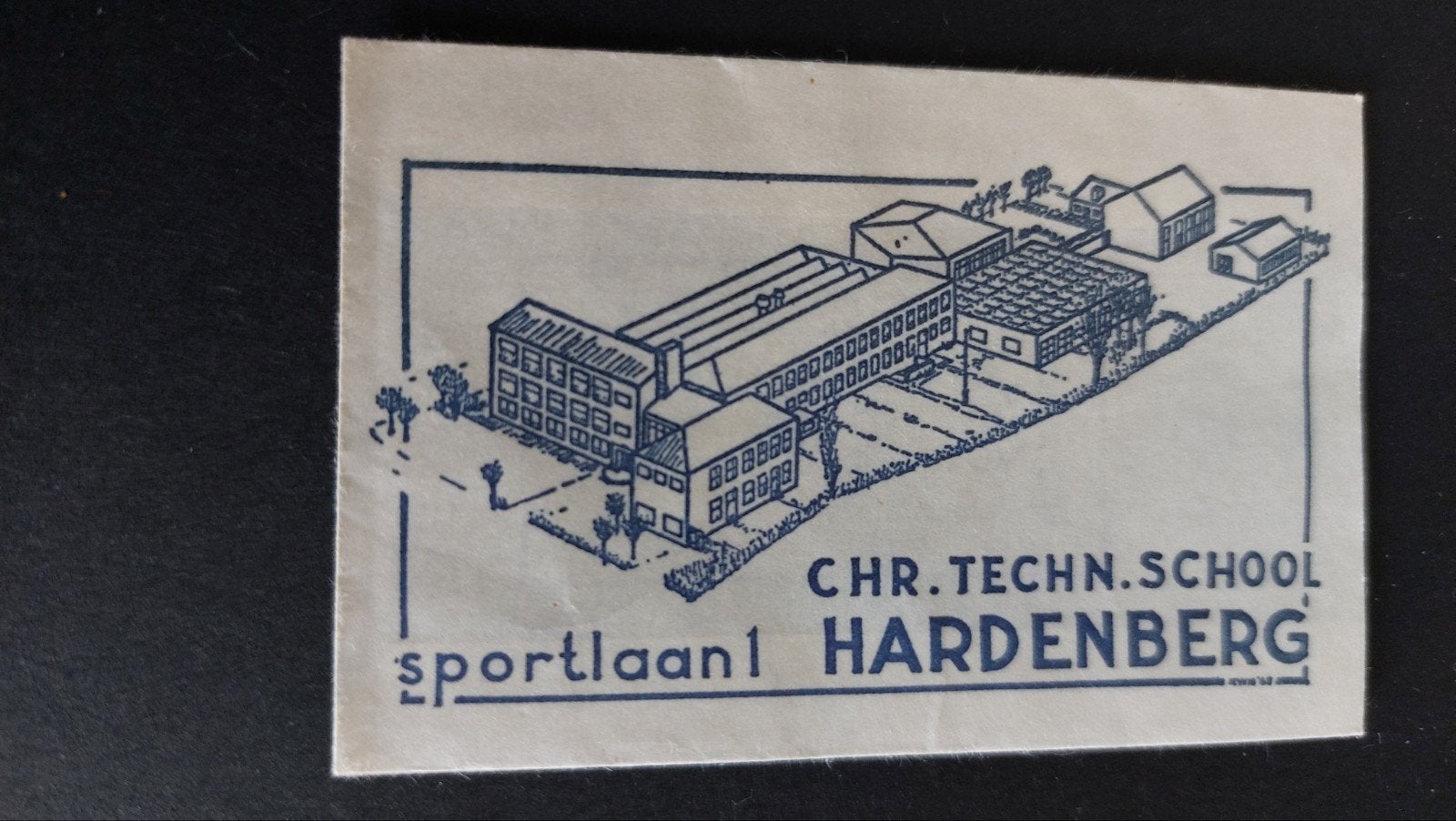 Hardenberg, Chr.Techn.School, Verzenden, Nederland