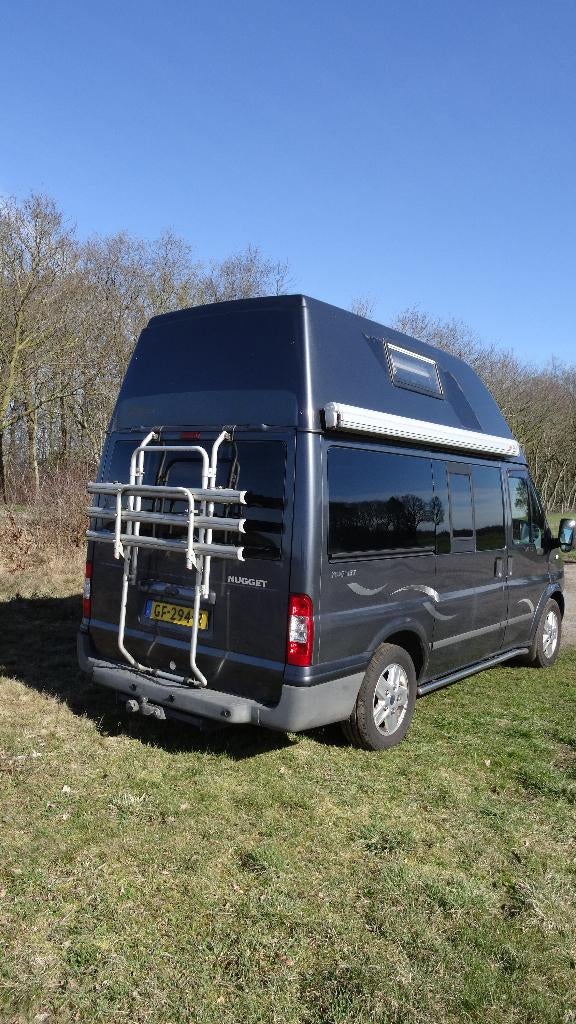 Camper, buscamper, Ford Nugget 2008, Chemisch toilet, Ford, Particulier, Luifel