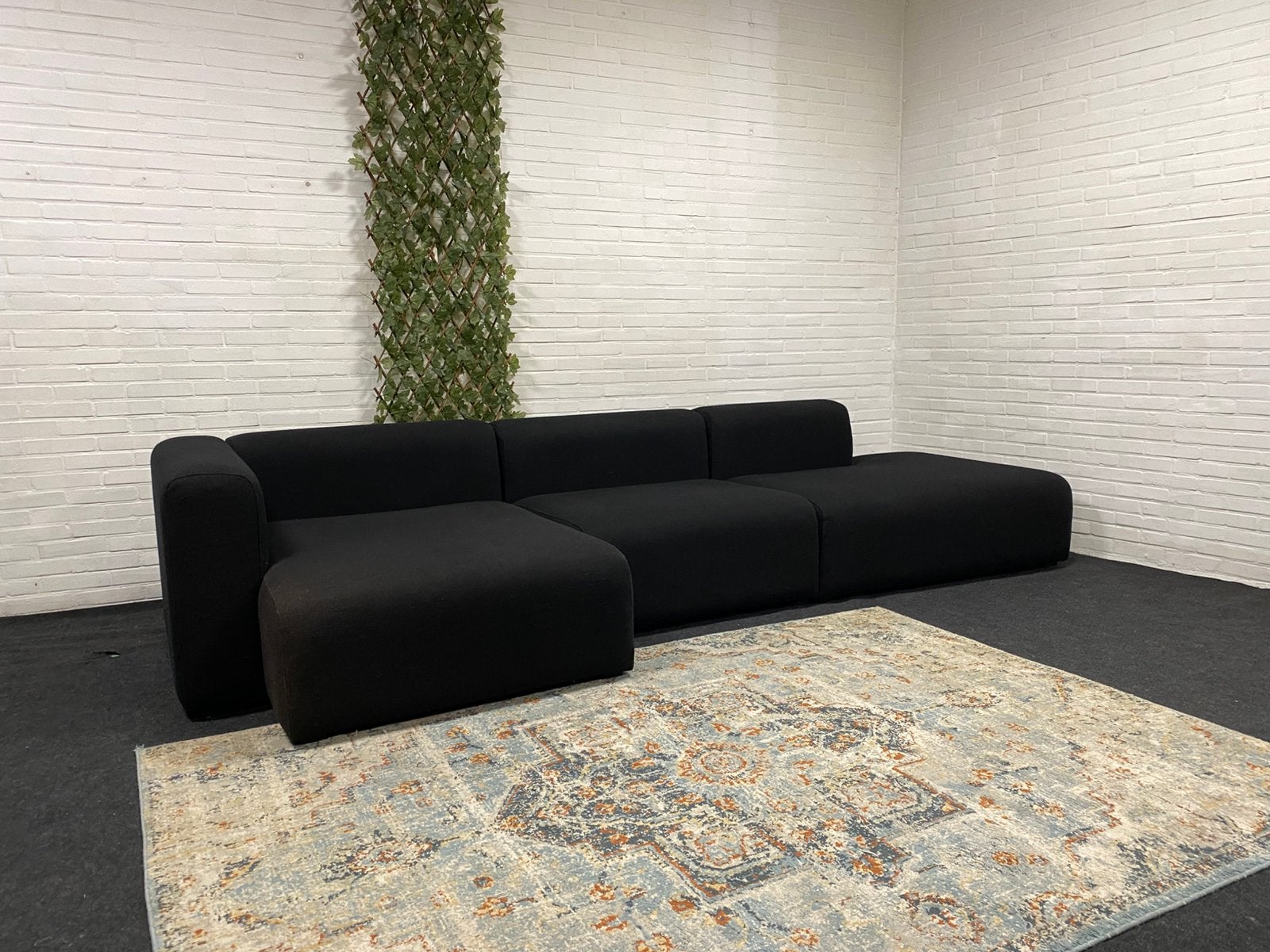 Hay Mags - Zwart - Gratis Levering, Verzenden, Design, 300 cm of meer, 75 tot 100 cm