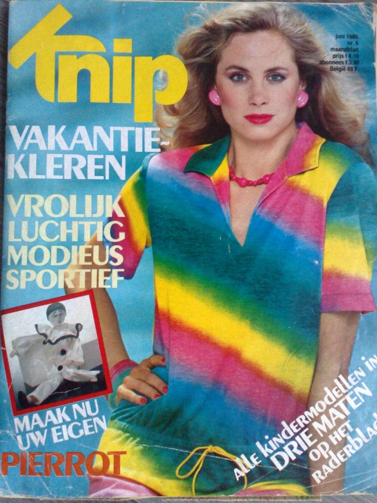 Knipmode juni nr. 6 / 1980, Verzenden, Gebruikt, Vrouw, Knipmode