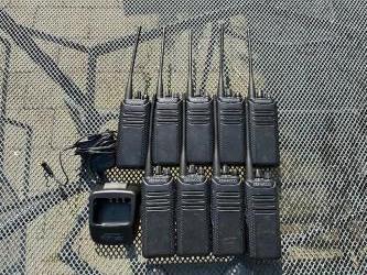 Kenwood portofoon TK-D340E, Gebruikt, Ophalen of Verzenden, Portofoon of Walkie-talkie, Met broekklem