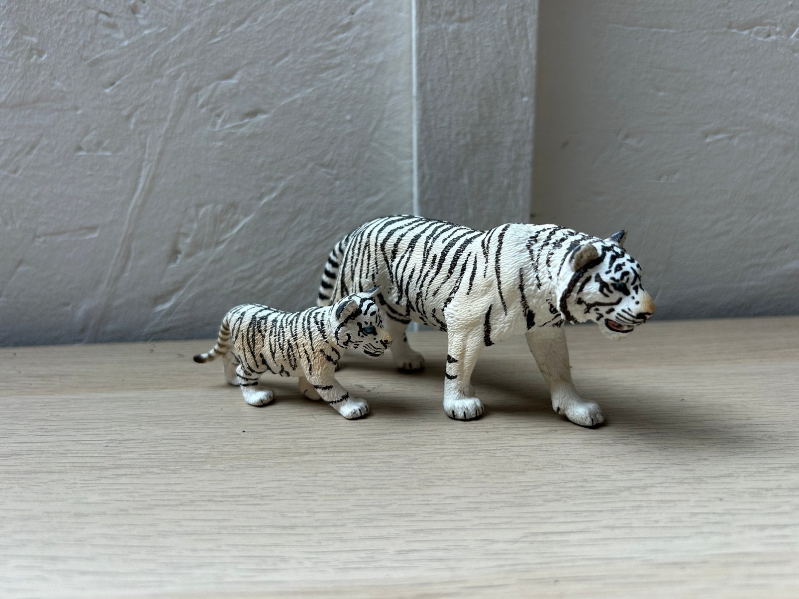 Schleich witte tijgers, Ophalen of Verzenden, Zo goed als nieuw, Paard, Beeldje of Figuurtje