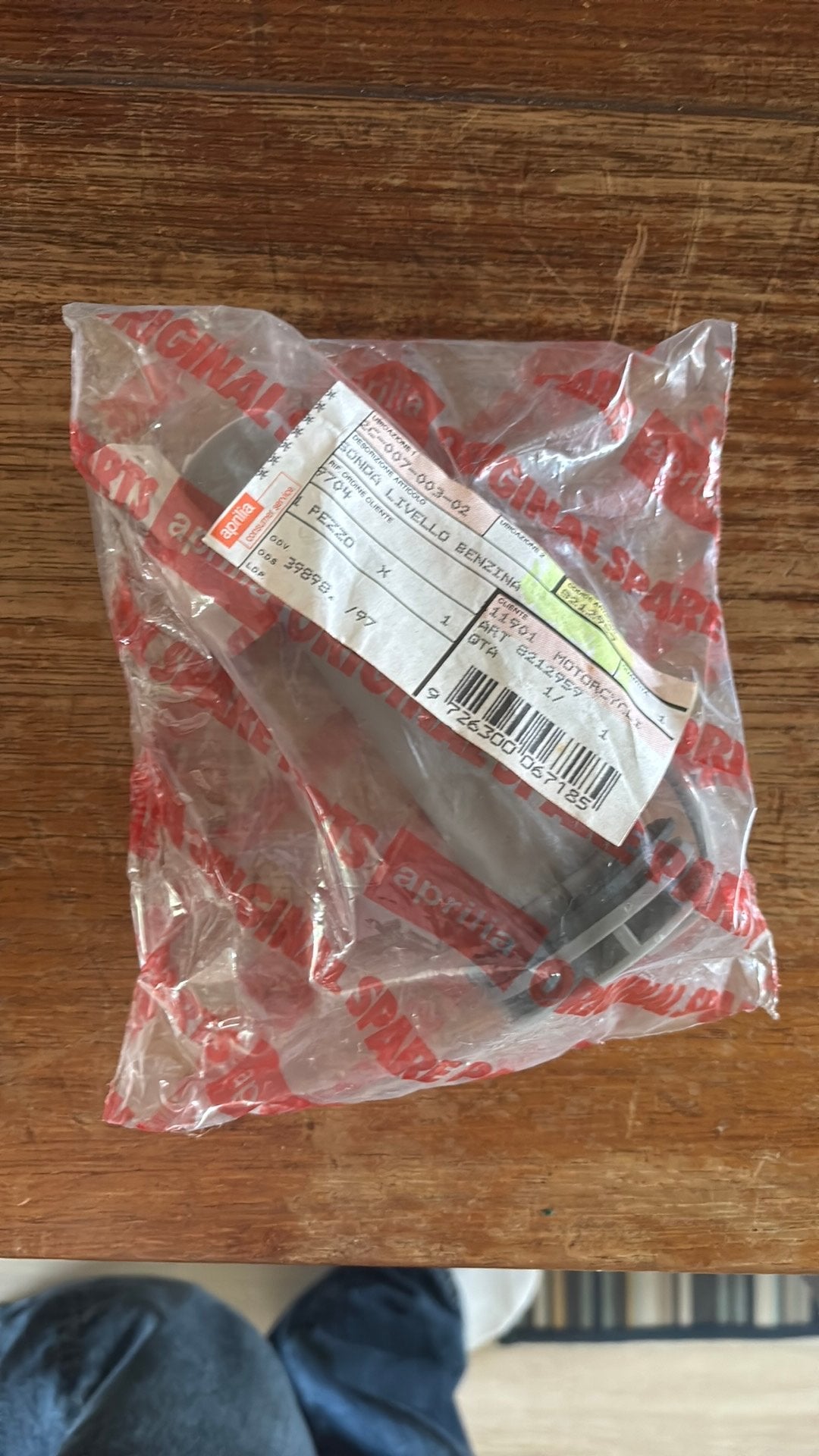 Aprilia tank meter, Ophalen of Verzenden, Nieuw