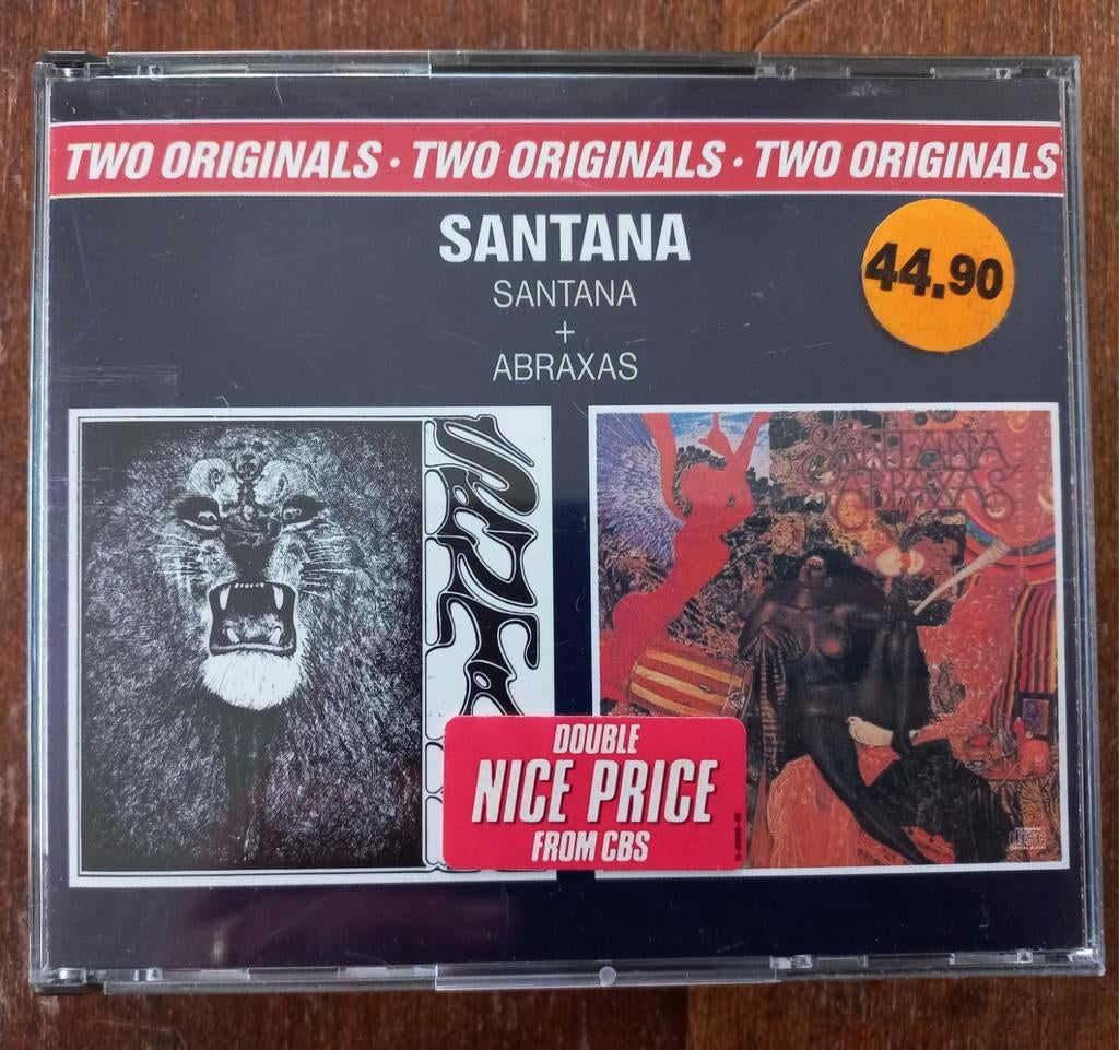 Santana - Santana + Abraxas (Two Originals), Ophalen of Verzenden, 1960 - 1969, Gebruikt, Boxset