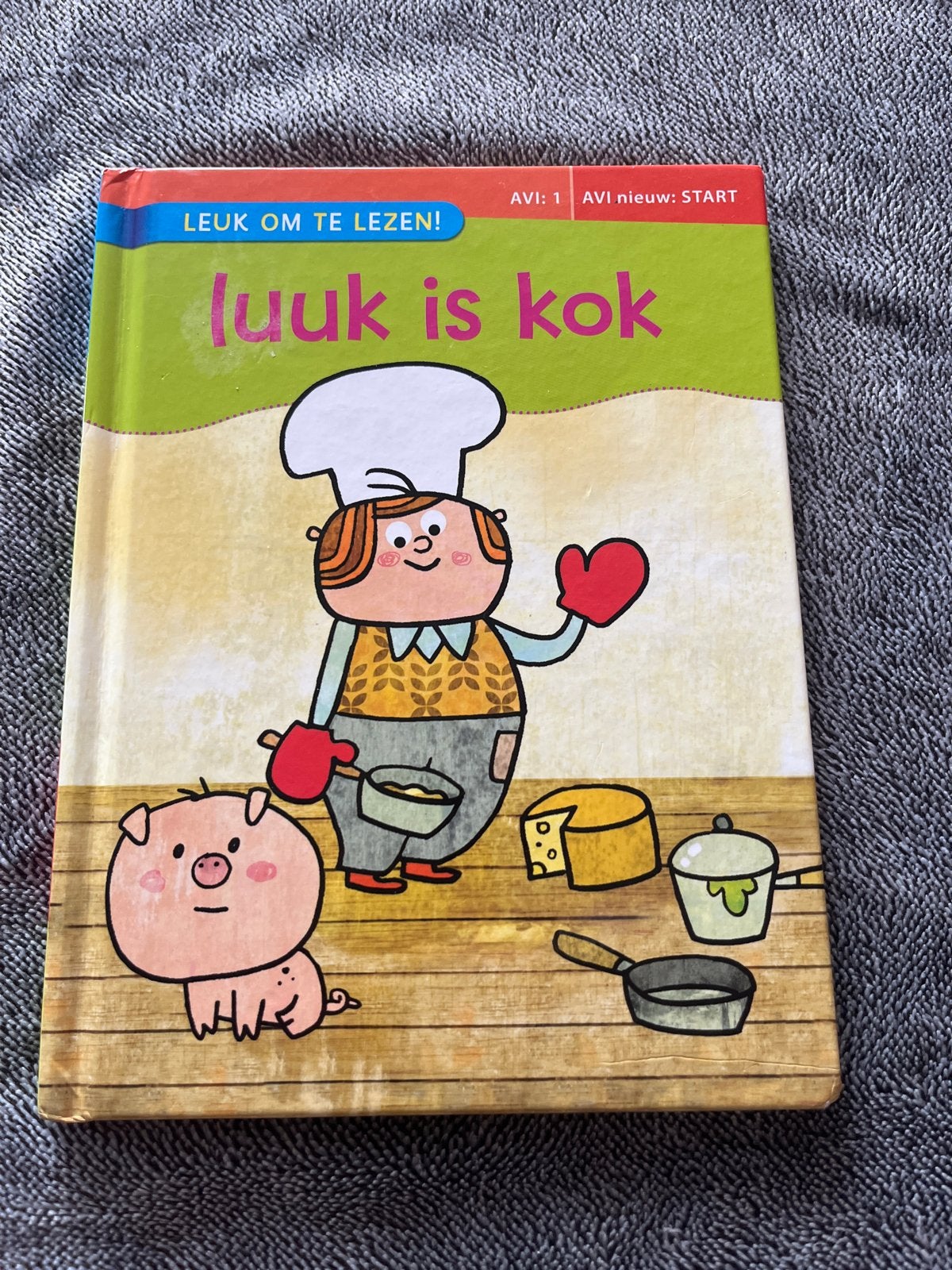 Luuk is kok - Leuk om te lezen AVI: Start, Ophalen of Verzenden, Zo goed als nieuw, 2 tot 3 jaar