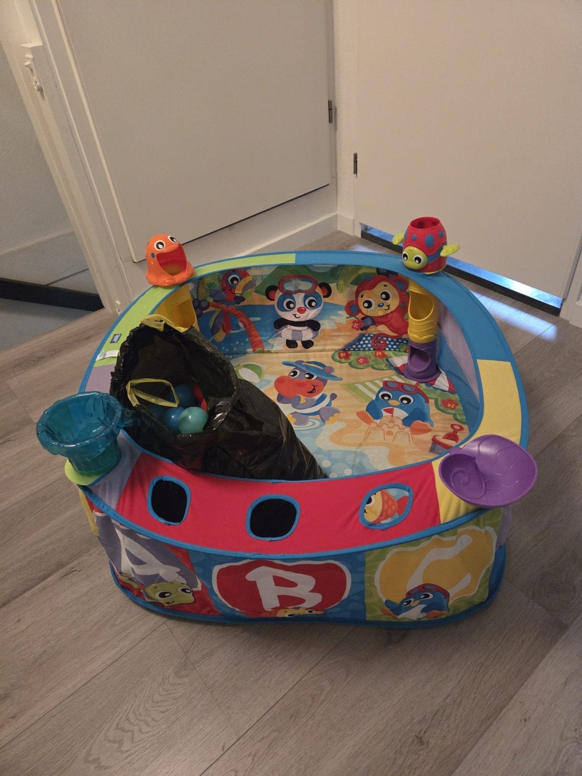 Playgro ballenbak met ballen - Fleurige kleuren en leerzaam, Kinderen en Baby's, Ophalen