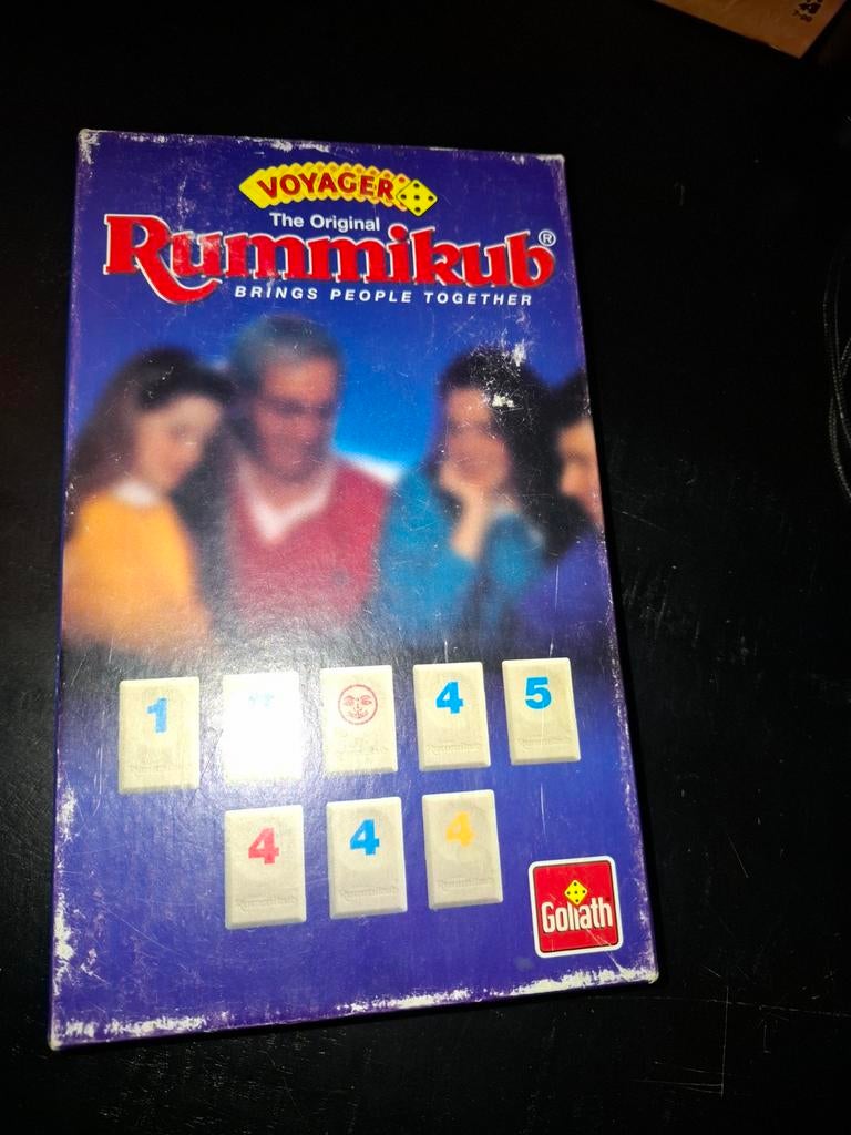 Rummikub, Een of twee spelers, Ophalen of Verzenden, Gebruikt, Goliath