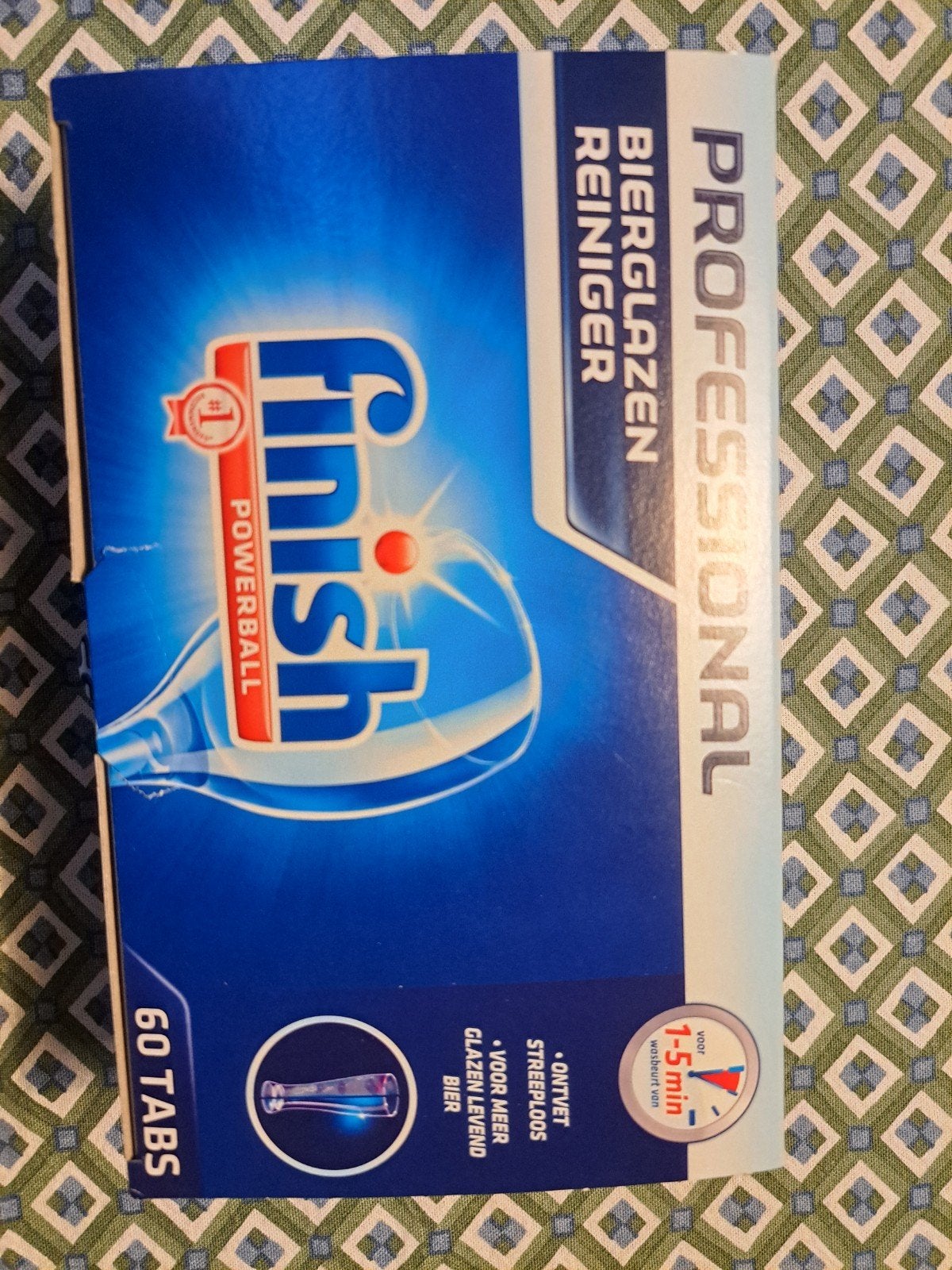 Bierglazen reiniger 60 tabletten, Ophalen