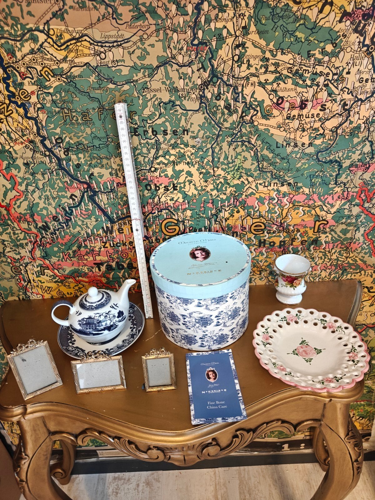 Leuk partijtje Brocante in 1 koopje in mooie staat verkerend, Ophalen of Verzenden