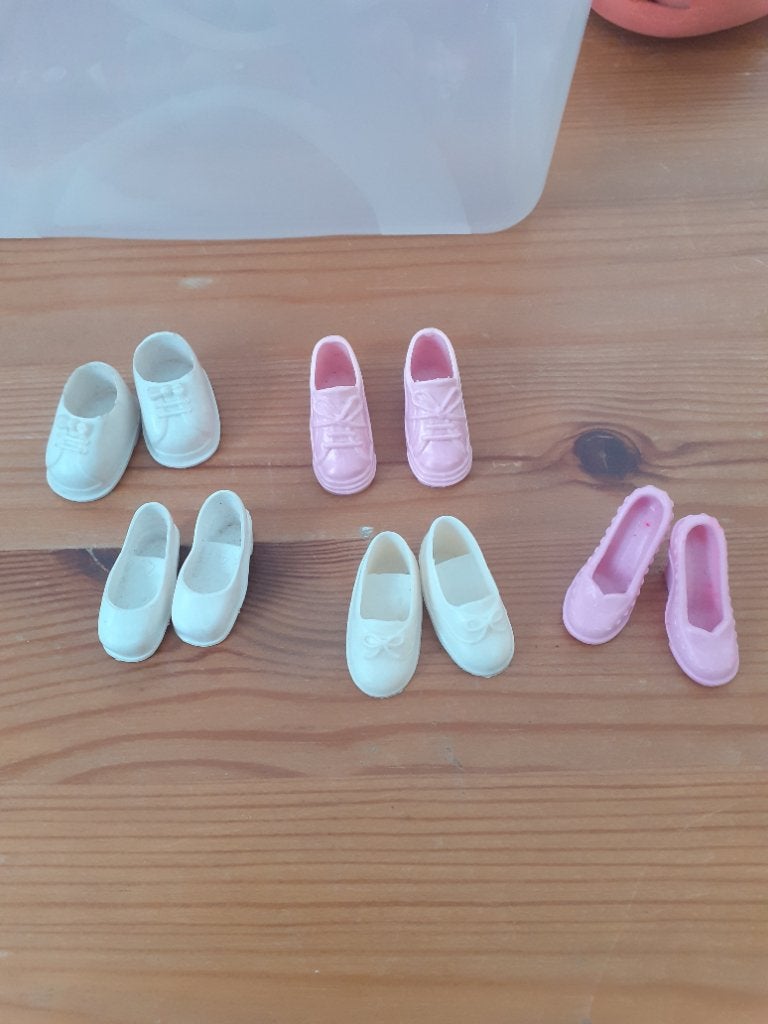 Vintage Barbie Sindy schoentjes, Ophalen of Verzenden, Gebruikt, Accessoires