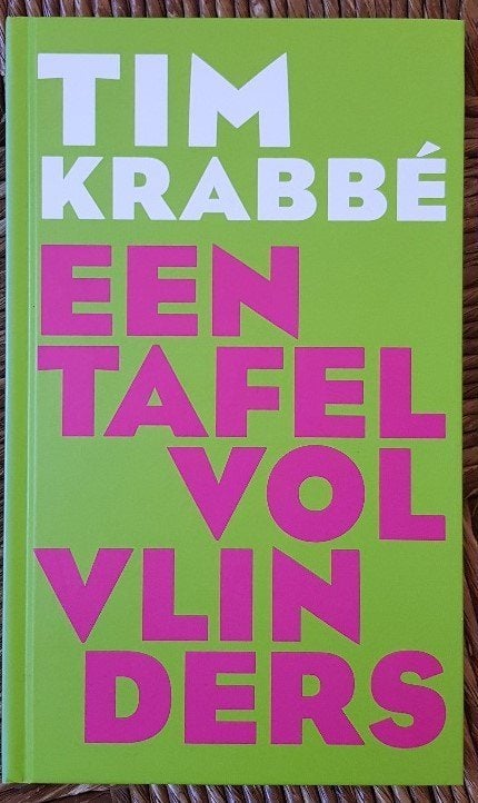 Een tafel vol vlinders - Tim Krabbé - boekenweek 2009 IZGST, Ophalen of Verzenden, Zo goed als nieuw, Tim Krabbé