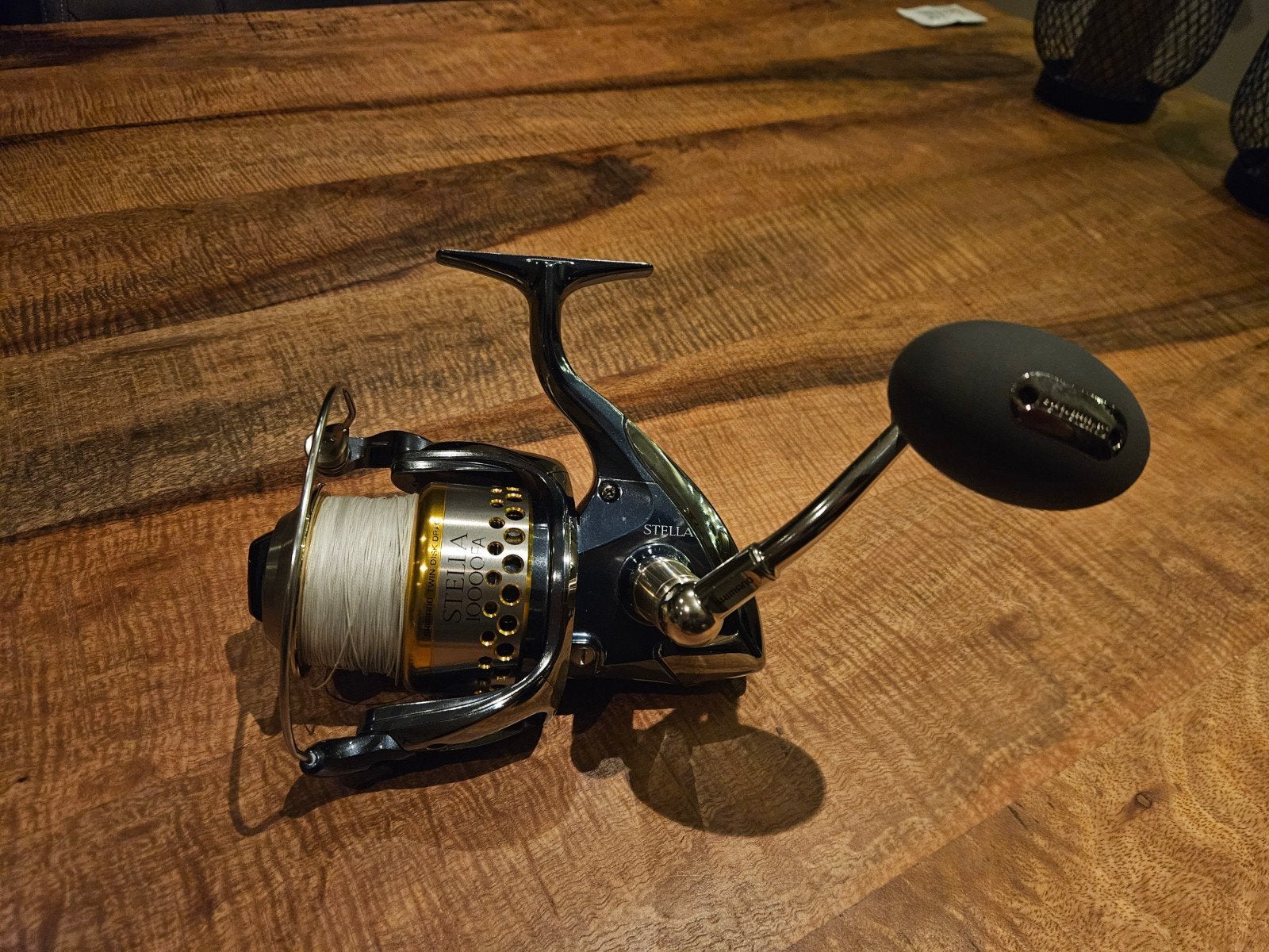 Shimano Stella 10.000FA, Watersport en Boten, Ophalen of Verzenden, Gebruikt, Molen
