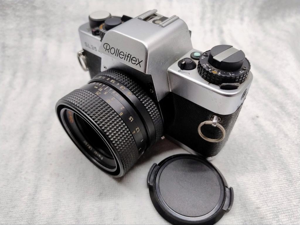 Rollei Rolleiflex SL35 E Spiegelreflexcamera, Audio, Tv en Foto, Fotocamera's Analoog, Ophalen of Verzenden, Gebruikt, Spiegelreflex