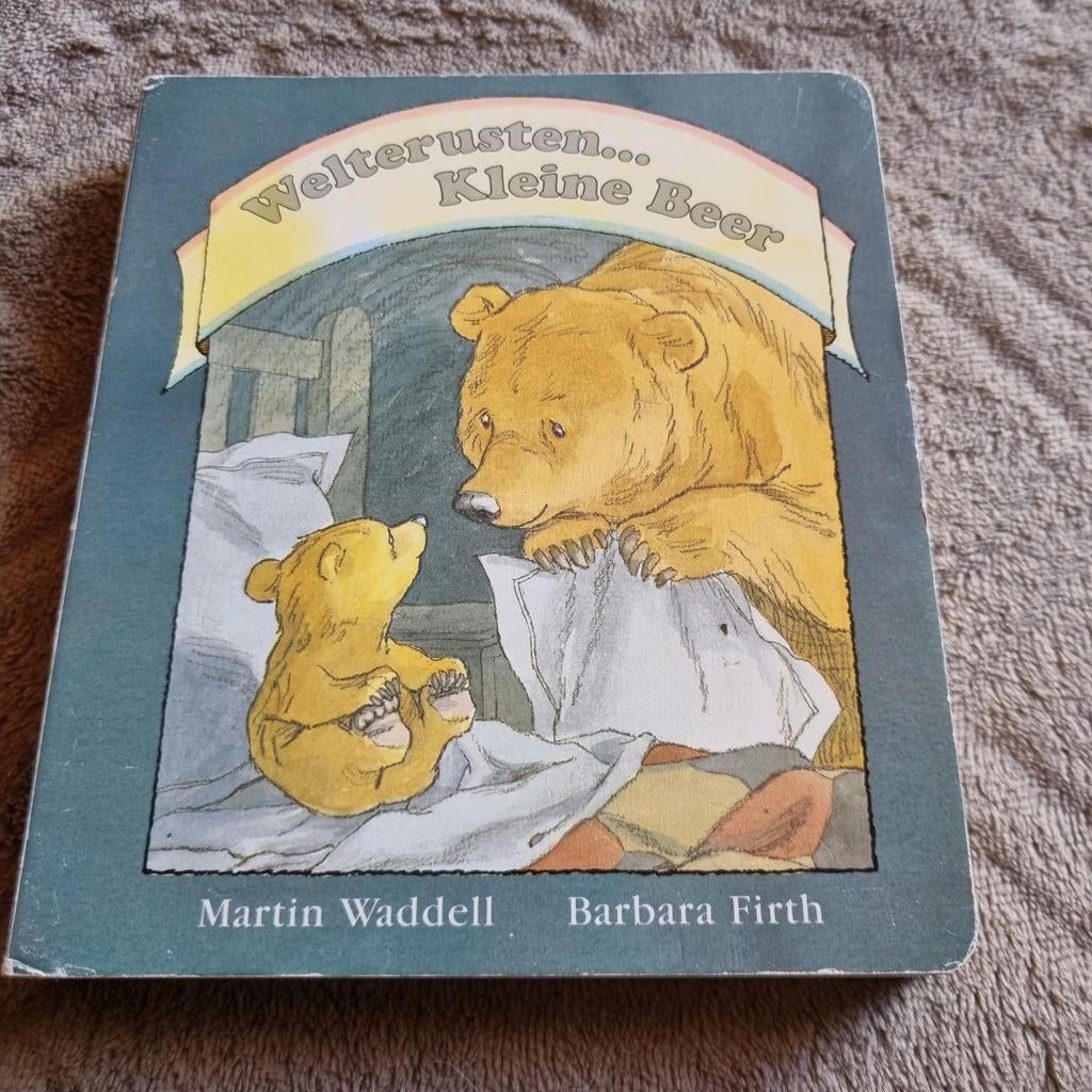 Welterusten... Kleine Beer - Klein kartonnen boek, Ophalen of Verzenden, Gelezen, Martin Waddell