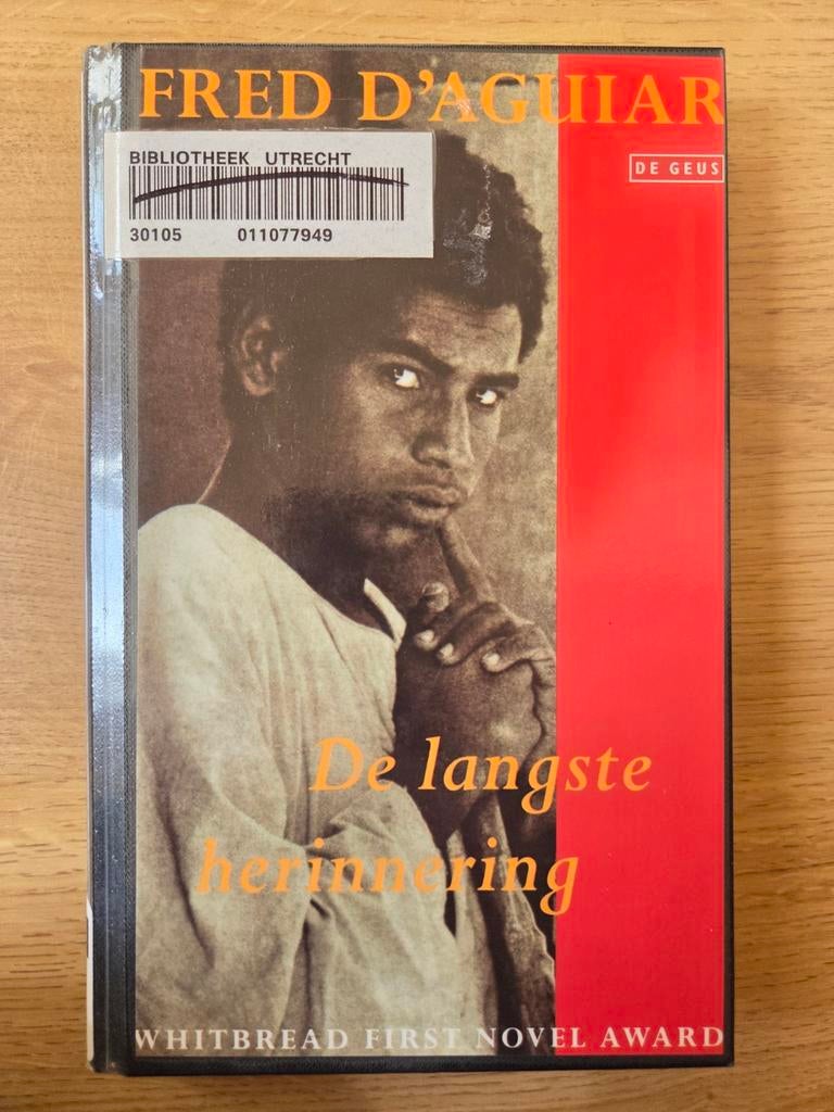 F. D'Aguiar - De langste herinnering, Ophalen of Verzenden, Gelezen, F. D'Aguiar