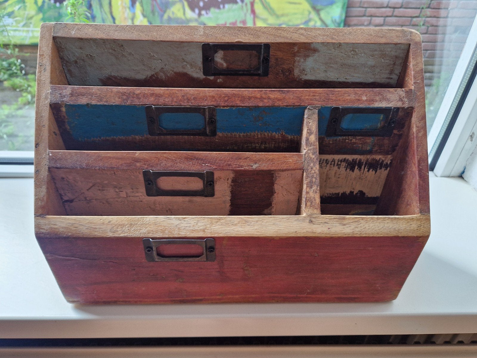 Raw Materials Scrapwood bureau organizer, Ophalen