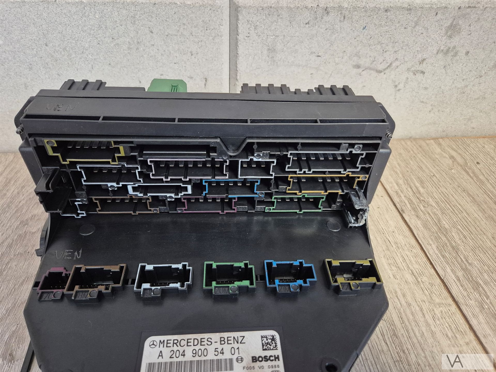 Zekeringkast voor SAM Mercedes C klasse W204 a2049005401, Gebruikt, -, Ophalen of Verzenden, -