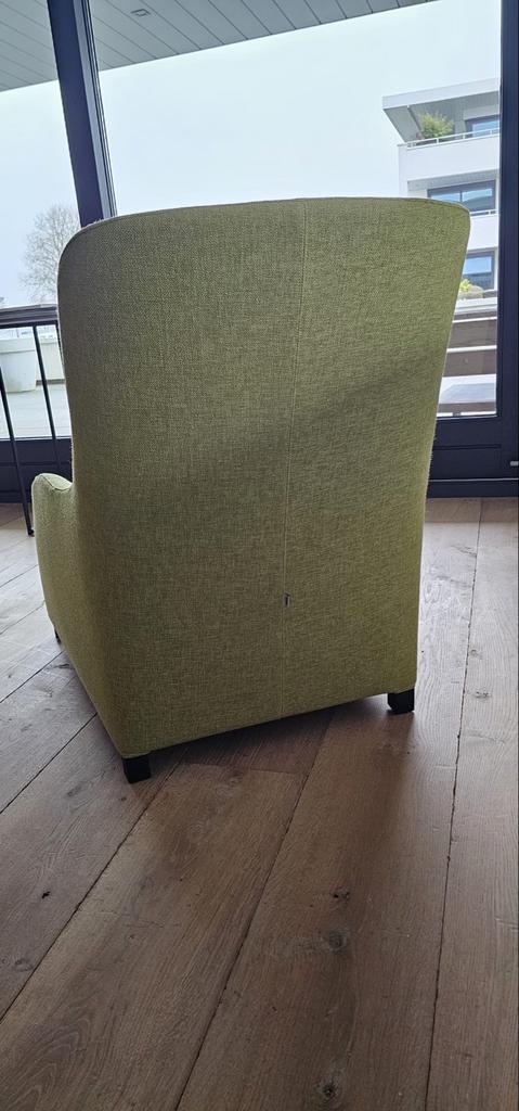 Maxalto Fauteuil (B&B Italia) - Luxe Designstoel Groen, Huis en Inrichting, Fauteuils, Ophalen, Zo goed als nieuw, Stof, 75 tot 100 cm
