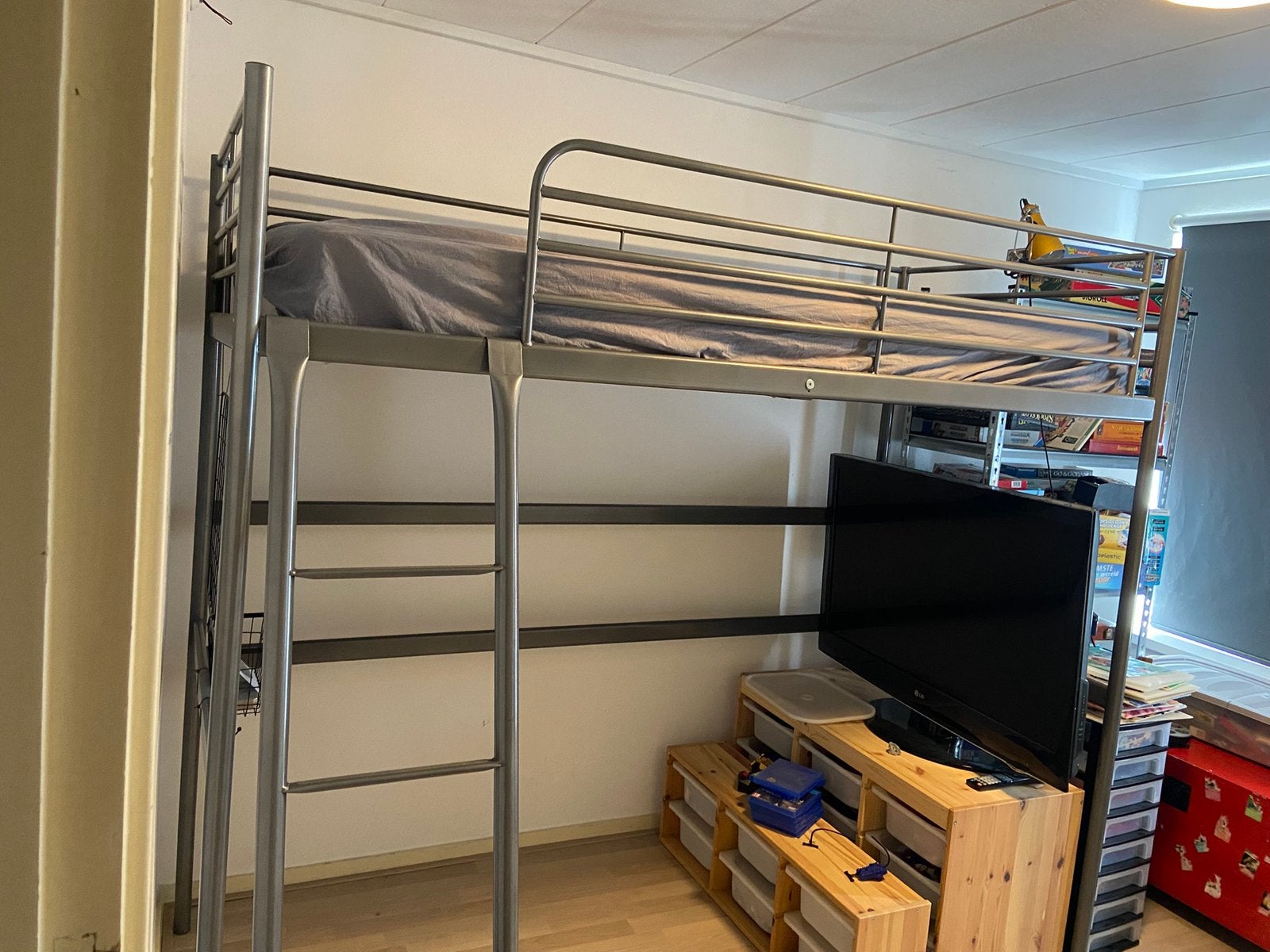 IKEA hoogslaper, Ophalen, Eenpersoons, Zo goed als nieuw, 200 cm