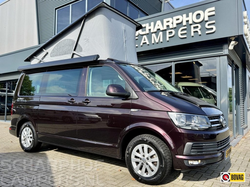 VW T6 California OCEAN 150 PK TDI | 52000KM, Caravans en Kamperen, Buscamper of Camperbus, ABS, Volkswagen, Bedrijf