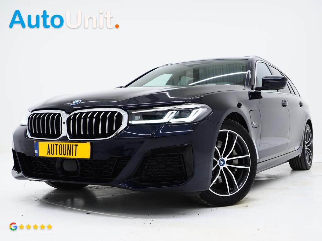 BMW 5 Serie Touring 530e xDrive M Sport | Panoramadak | Harm, 1998 cc, 1935 kg, Gebruikt, Zwart