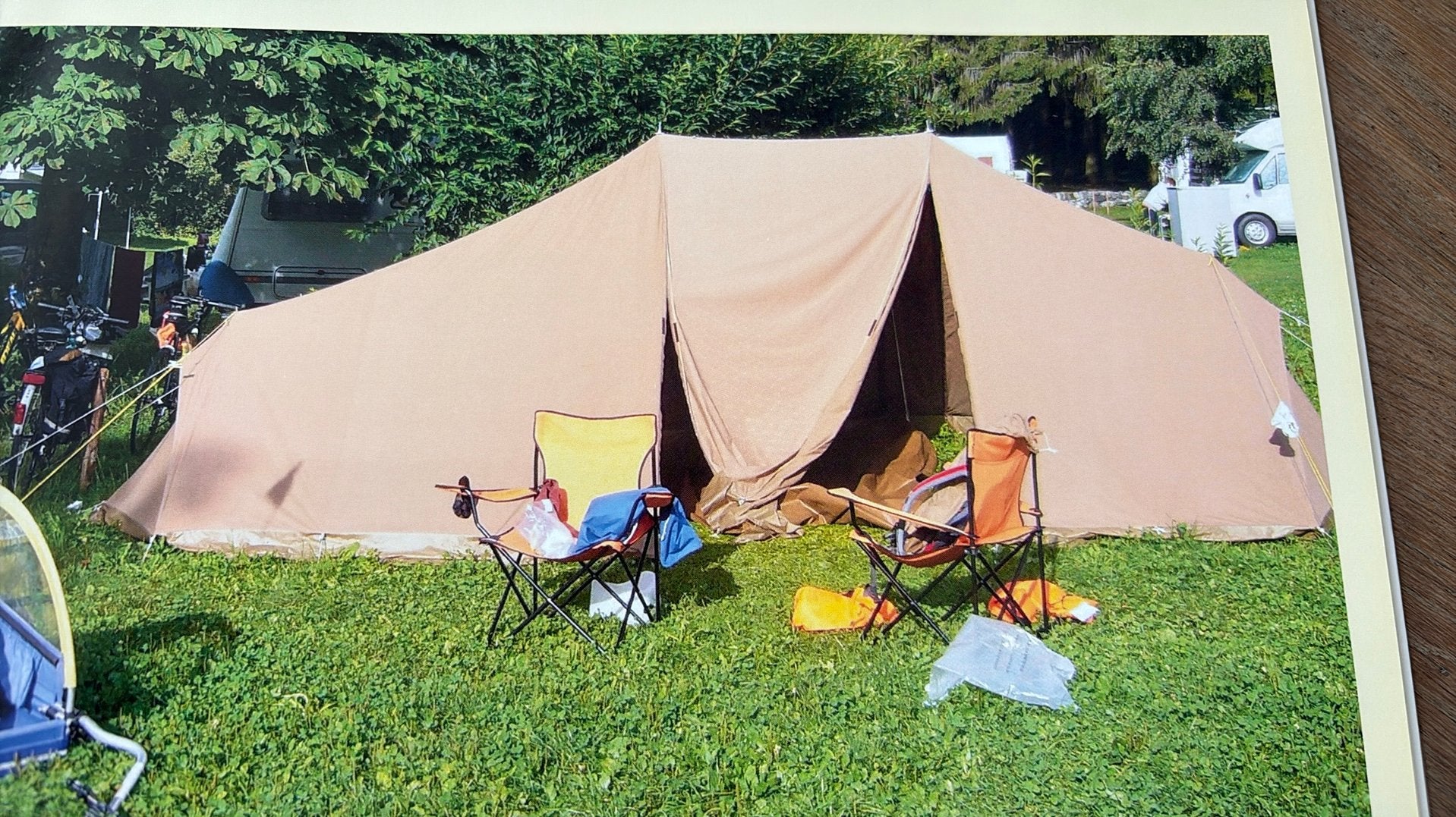 ESVO seminole Tent met Keuken, Ophalen, Gebruikt, Tot en met 4