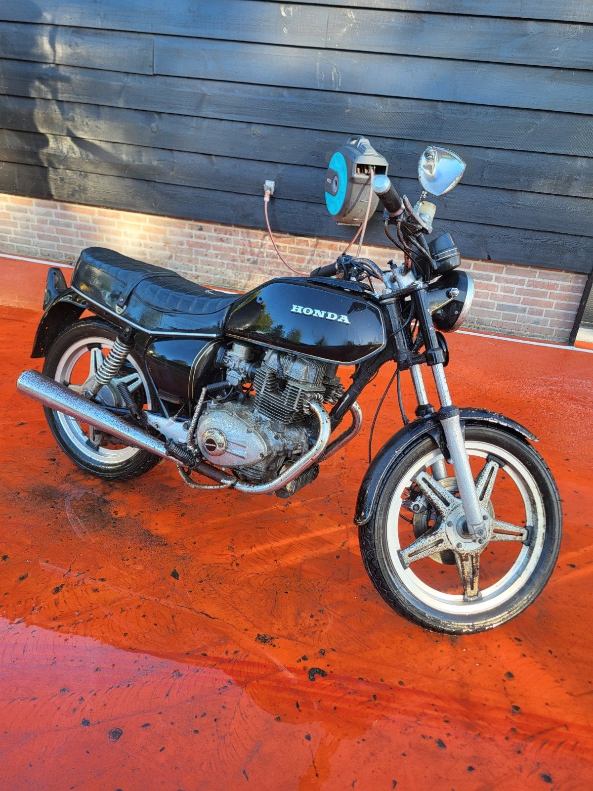 Honda 500cc, Ophalen, Gebruikt