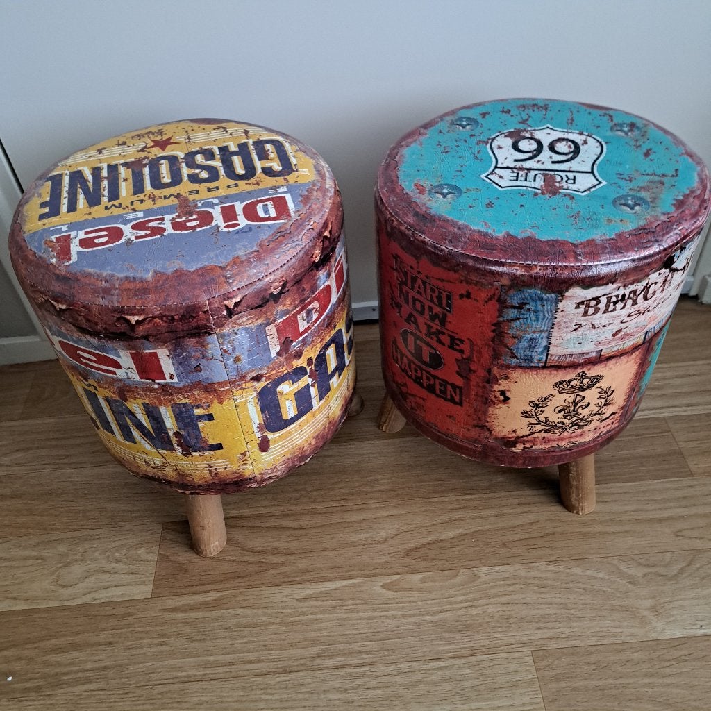 Krukjes /poefjes, Ophalen, Zo goed als nieuw, Hout
