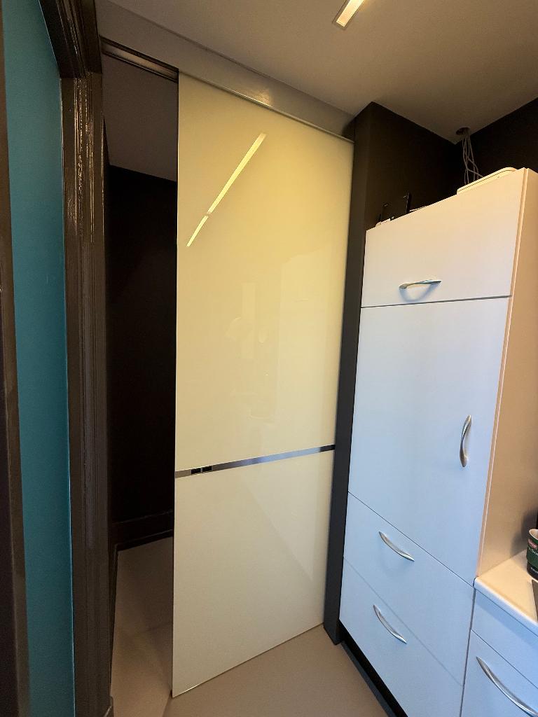 Italiaanse glazen wanden en deuren, Doe-het-zelf en Verbouw, Glas en Ramen, Ophalen, Gebruikt, 160 cm of meer, Glasplaat